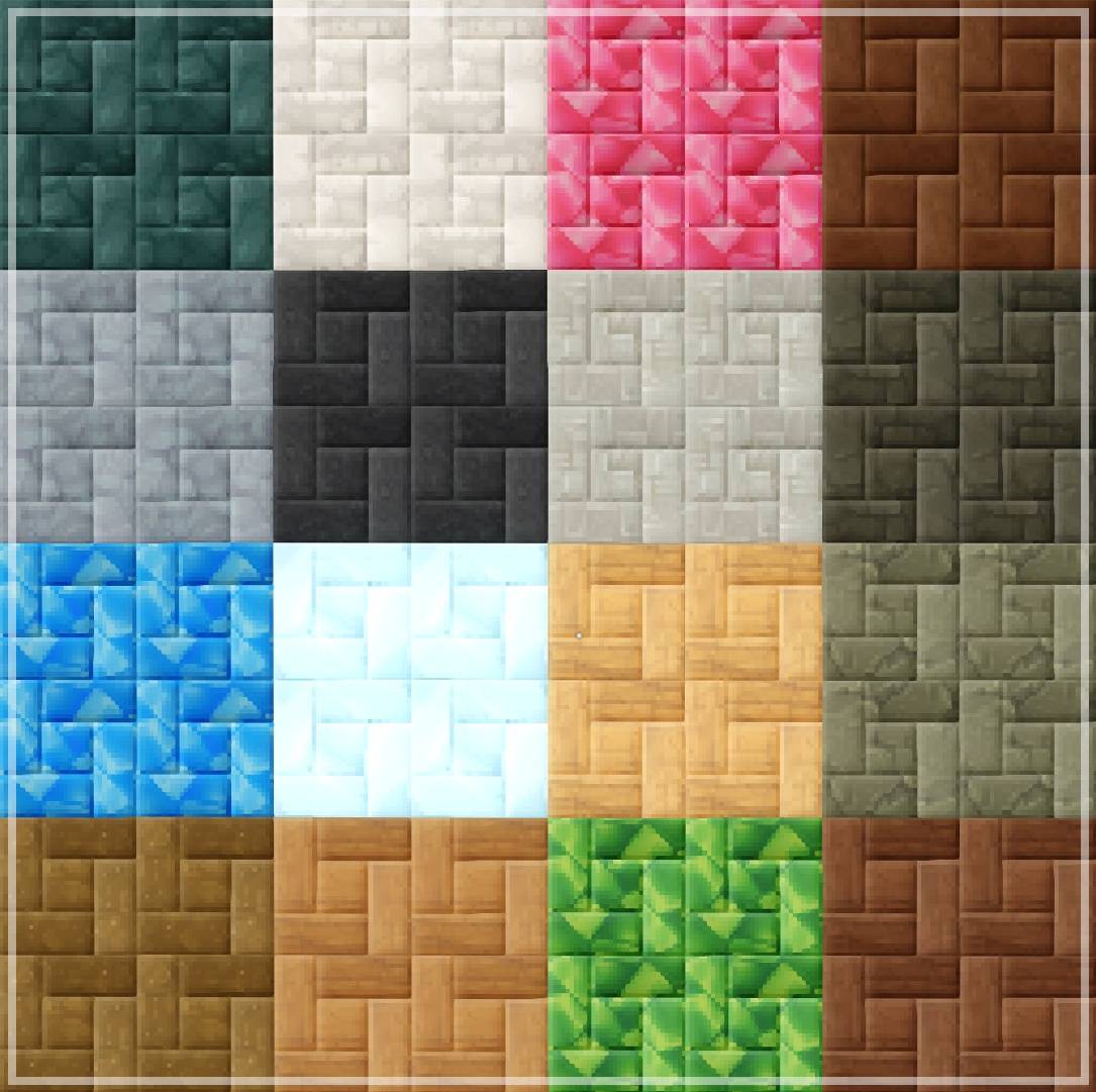 Ymmersive Masonry - Variantes de pierre et de sol - Hytale Mod Screenshot
